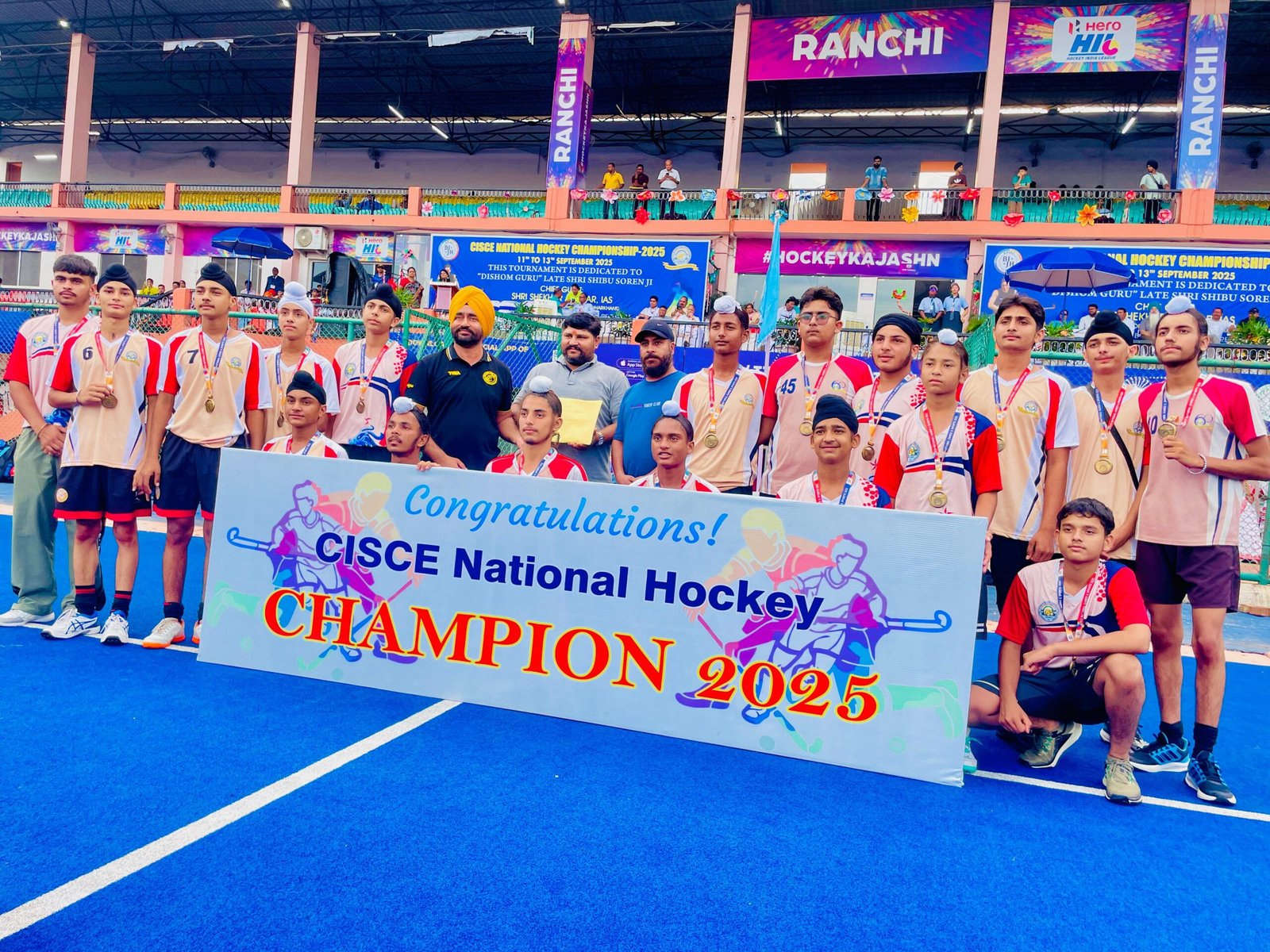 Three Players of Revel Dale Public School made North India National Champion
